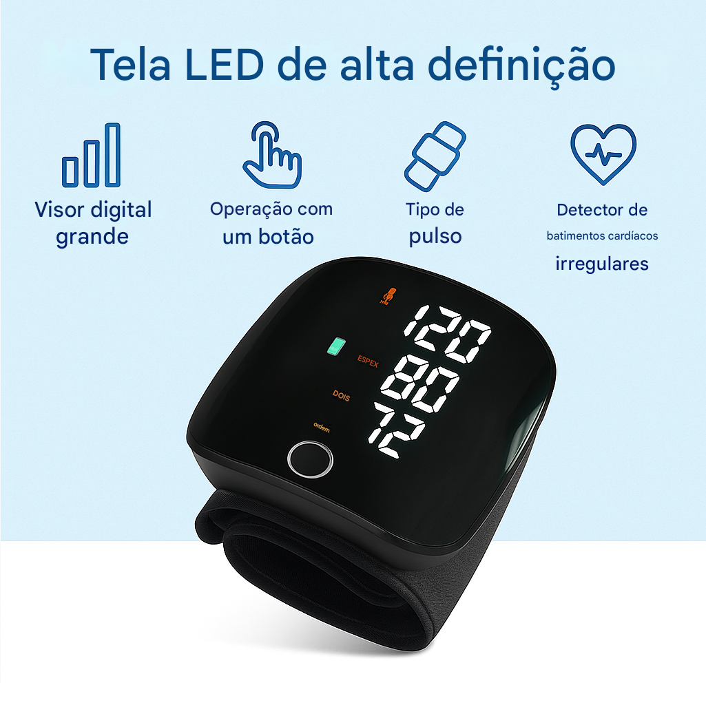 Novella Health™ - Monitor de PA de Grau Clínico